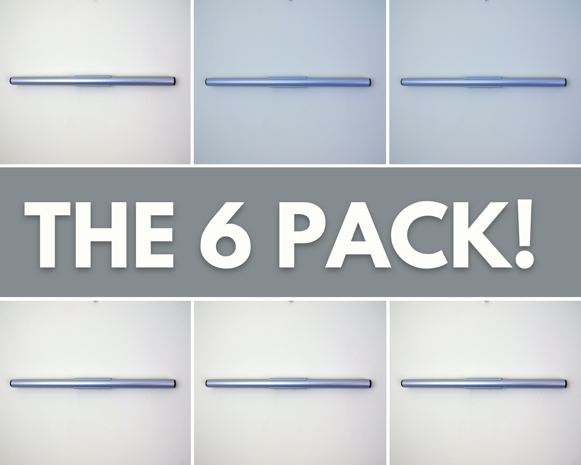 Jersey Mount Pack of 6-Jersey Mount-Sports Displays