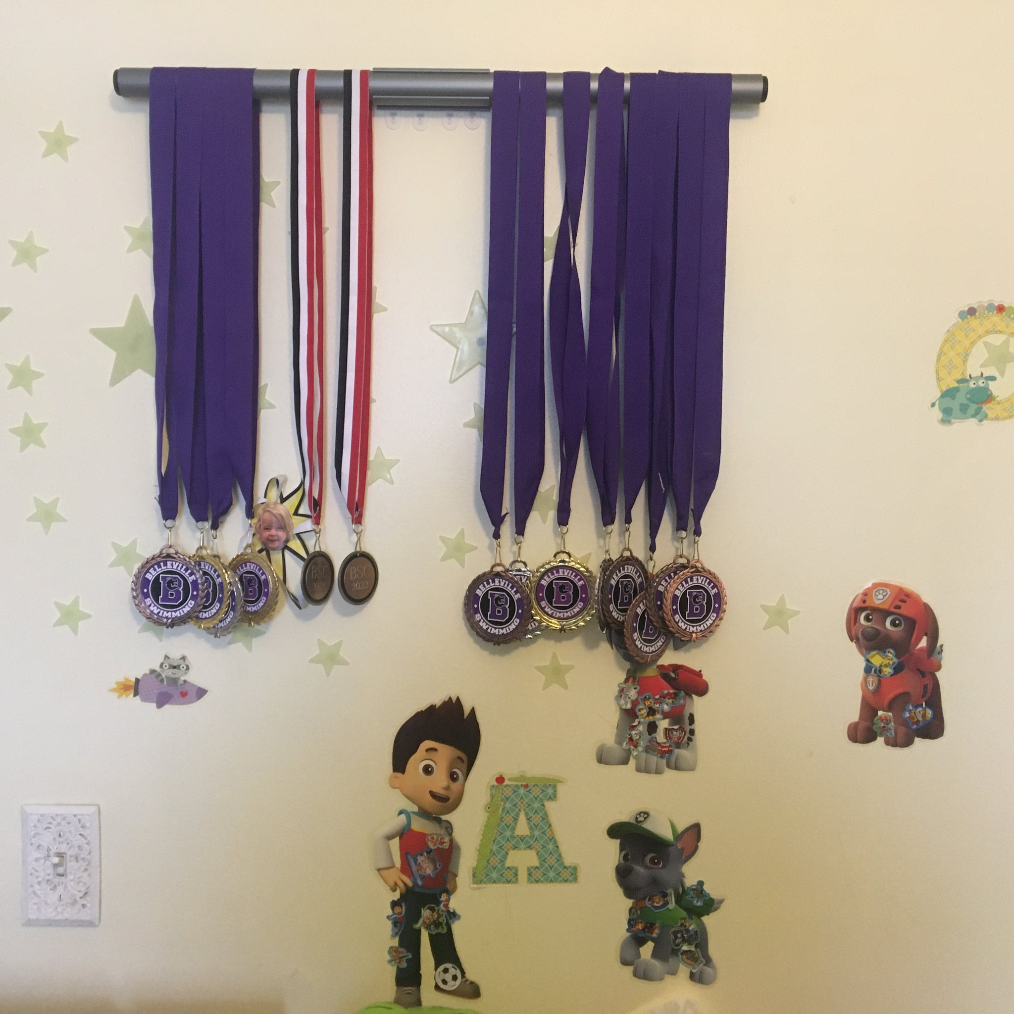 Medal Display, Medal hanger, Display Kids medals