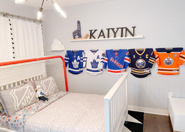 How to Decorate a sports fan kid's room