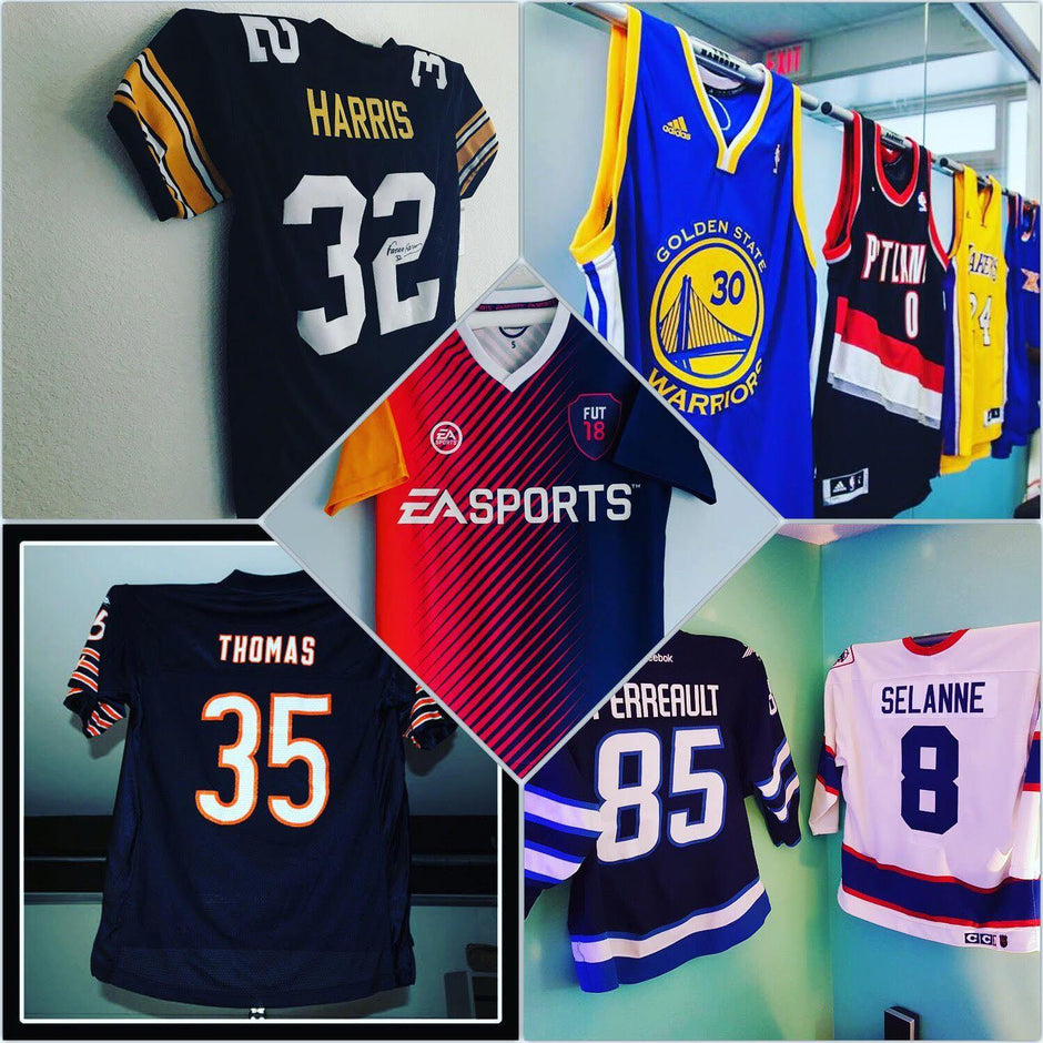 Jersey Mount Displays for everyone! Sports Displays