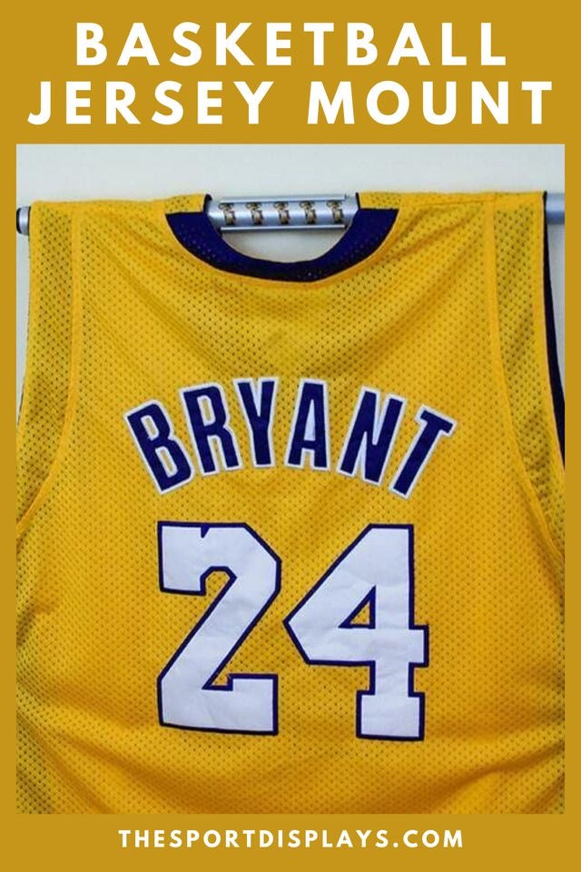 Single Jersey Mount-Jersey Mount-Sports Displays