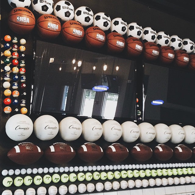 Basketball/Soccer Ball Mount-Basketball/Soccer Mount-Sports Displays