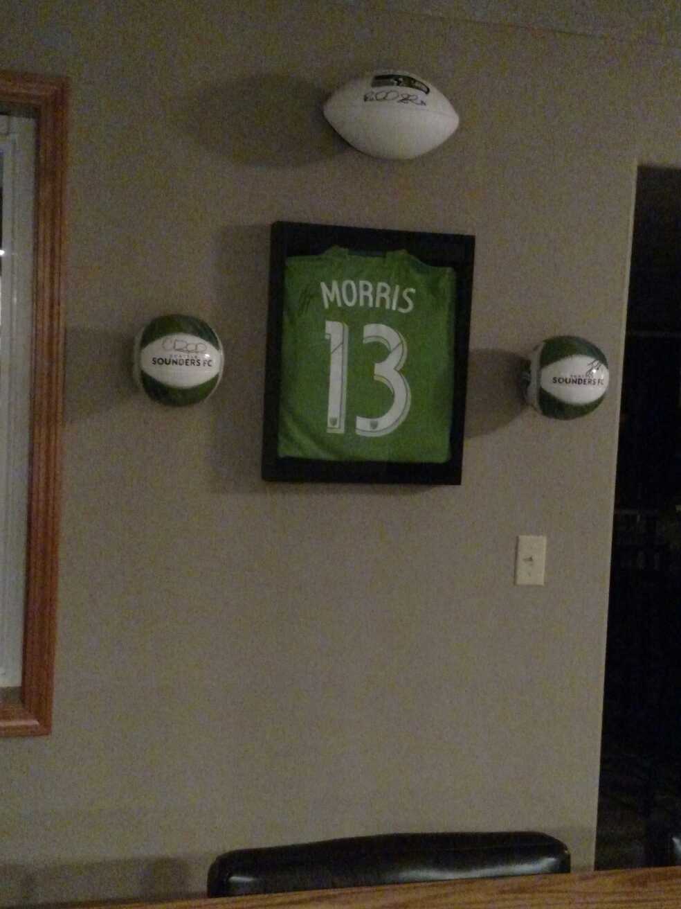 Football/Rugby Ball Mount-Football/Rugby Mounts-Sports Displays