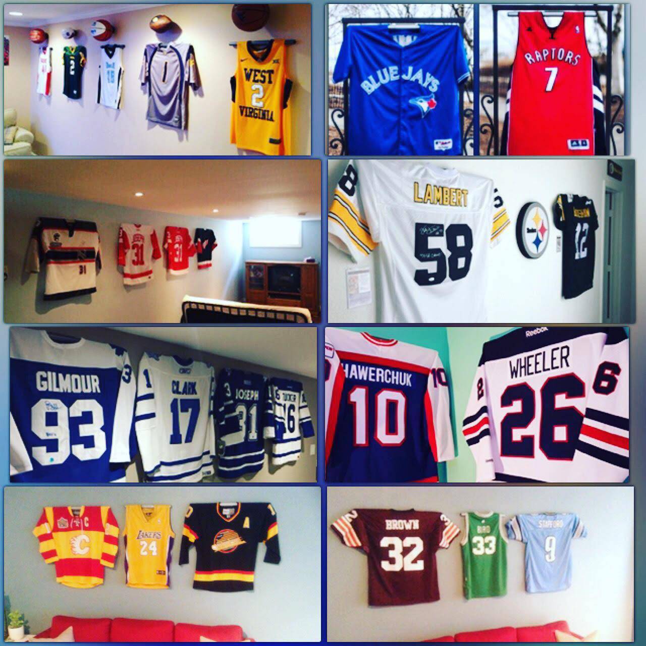 Global Jersey Mount Combo Packs-Sports Displays